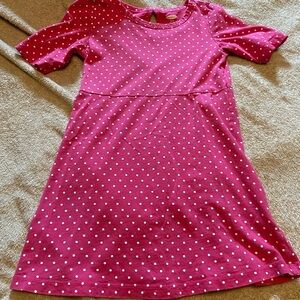 Old Navy Pink Polka Dot Kids Dress